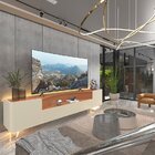 Rack Para Tv Até 85 Polegadas Com Led Com Pés Vidro Infinity