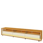 Rack Para Tv Até 85 Polegadas Com Led E Rodízios 211,4cm 100%