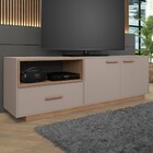 Rack Para Tv Até 85 Polegadas Everest 2 Portas 1 Gaveta Fendi