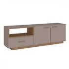 Rack Para Tv Até 85 Polegadas Everest 2 Portas 1 Gaveta Fendi