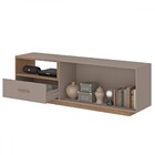 Rack Para Tv Até 85 Polegadas Everest 2 Portas 1 Gaveta Fendi