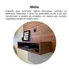 Rack Para Tv Até 86 Polegadas Com 2 Portas 220cm Elegance Ced