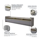 Rack Para Tv Até 90 Polegadas 3 Gavetas 3 Nichos Sublime 220