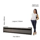 Rack Para Tv Até 90 Polegadas 3 Gavetas 3 Nichos Sublime 220