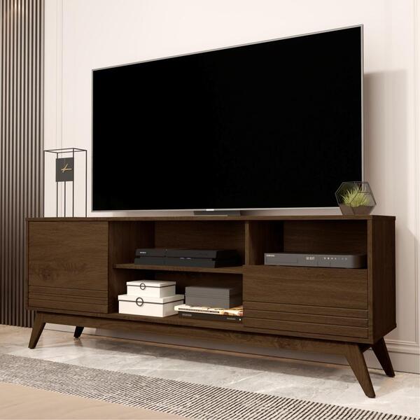 Rack Para Tv Australis 2 Portas Cedro