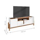 Rack Para Tv Belly Branco Cedro