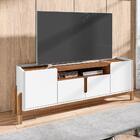 Rack Para Tv Belly Branco Cedro
