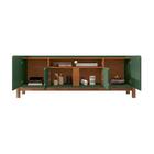 Rack Para Tv Belly Verde Oliva Cedro