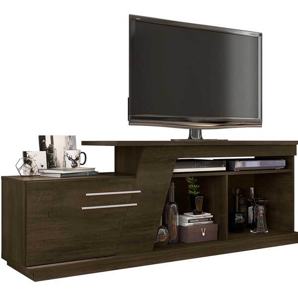 Rack Para Tv Caribean Amadeirado - Rv Móveis