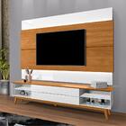 Rack Para Tv Com 2.8 Gavetas Levante Branco Nature