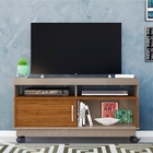 Rack Para Tv Com Nichos Clinton Fendi Naturale