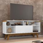 Rack Para Tv Com Nichos Zuleide Branco