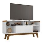 Rack Para Tv Com Nichos Zuleide Branco