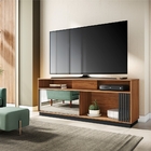 Rack Para Tv Com Portas Lissa Noce Preto