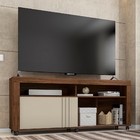 Rack Para Tv Com Rodízios Hewale Havana E Off White