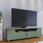Rack Para Tv De 75 Polegadas Lévis Hortelã Amendoa