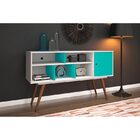 Rack Para Tv De Até 32" Polegadas Retrô 75 - Olivar - Branco