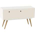 Rack Para Tv De Até 32" Polegadas Retrô 75 - Olivar - Branco