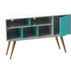 Rack Para Tv De Até 32" Polegadas Retrô 75 - Olivar - Branco