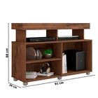 Rack Para Tv De Até 32 Polegadas Slim Café Móveis Permobili