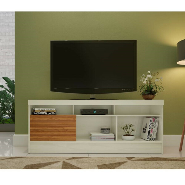 Rack Para Tv De Até 55 Polegadas 1 Porta R589 Dalla Costa