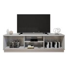 Rack Para Tv De Até 75 Polegadas 2 Portas 2 Nichos Burgos Nat