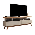 Rack Para Tv Detroit 1.6 Off White Nature Com 2 Gavetas