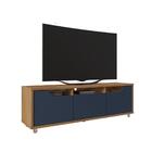 Rack Para Tv Dortmund 1.6 Cedro Azul Cobalto