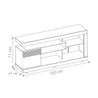 Rack Para Tv Eswen Nogueira