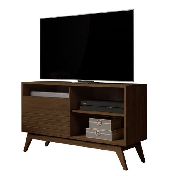 Rack Para Tv Fenix Wood Até 40 Polegadas Cedro - Giga Móveis