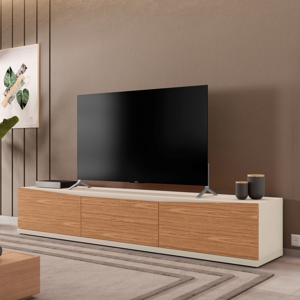 Rack Para Tv Hero Off White Noce