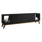 Rack Para Tv Horizon Delux 2.2 Preto – Móveisaqui