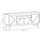 Rack Para Tv Jayce Off White Noce