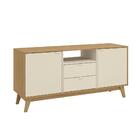 Rack Para Tv Kappesberg 2 Portas 2 Gavetas Itapuã/argila