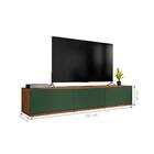 Rack Para Tv Lille Cedro Verde Oliva