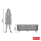 Rack para TV Madesa Udine Com Pés