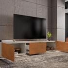 Rack Para Tv Mônaco Com Gaveta Off White Cedro