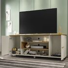 Rack Para Tv Odeon Cinamomo Off White - Bechara Móveis