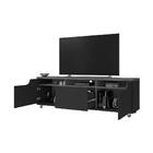 Rack Para Tv Quinn 1.6 Verde Oliva Cobalto Com Rodízios