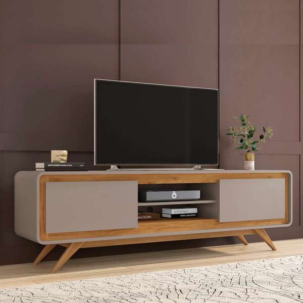 Rack Para Tv Sala Channel Com 1,80 De Largura - Gianduia