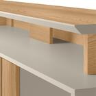 Rack Para Tv Sorocaba Frisado Carvalho Off White