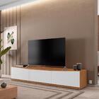 Rack Para Tv Vallery Cedro Branco