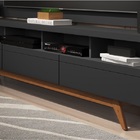 Rack Para Tv Vivare 1.8 Até 72 Polegadas Wood Black - Germai
