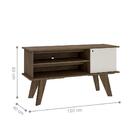 Rack Para Tvs 50 Polegadas Belém Pinho Off White