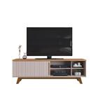 Rack Para Tvs 60 Polegadas Denver Carvalho Nobre Griz