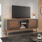 Rack Para Tvs Até 60 Polegadas 2 Portas 135cm Safira Versátil