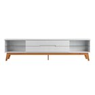 Rack Para Tvs Até 65 Polegadas 181cm 2 Gavetas 4 Nichos Tebar