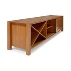 Rack Para Tvs Até 65 Polegadas Madeira Maciça 1 Porta Com Ade