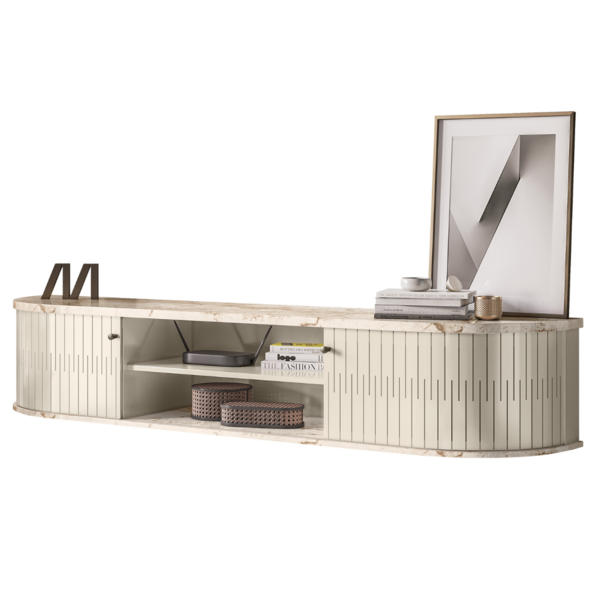 Rack Para Tv's De 75 Polegadas Génova Calacata Off White