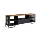 Rack Paricel 1 Gv Preto 183 Cm